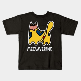 Meowverine Kids T-Shirt